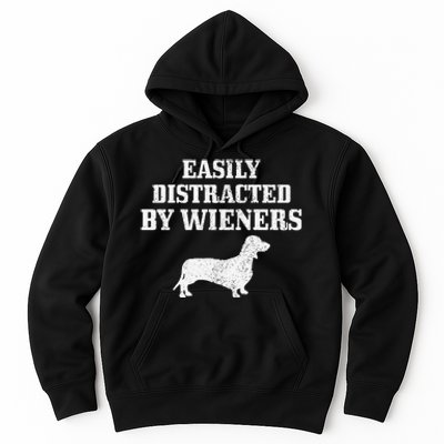 Wiener Dog Funny Weiner Doxie Dachshund Mom Dad Gift Hoodie