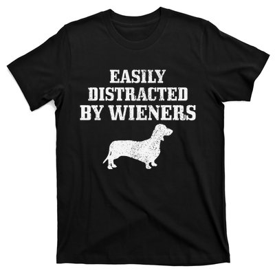 Wiener Dog Funny Weiner Doxie Dachshund Mom Dad Gift T-Shirt