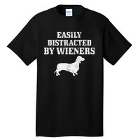 Wiener Dog Funny Weiner Doxie Dachshund Mom Dad Gift Tall T-Shirt