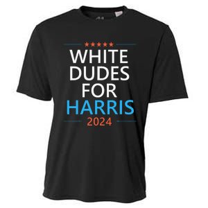 White Dudes For Harris 2024 Cooling Performance Crew T-Shirt