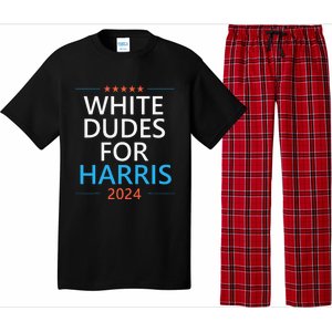 White Dudes For Harris 2024 Pajama Set