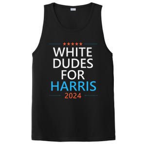 White Dudes For Harris 2024 PosiCharge Competitor Tank