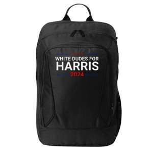 White Dudes For Harris City Backpack