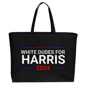 White Dudes For Harris Cotton Canvas Jumbo Tote