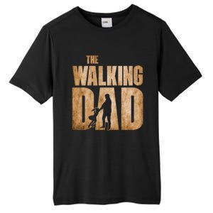 Walking Dad Funny Fathers Day From Daughter Gift Tall Fusion ChromaSoft Performance T-Shirt