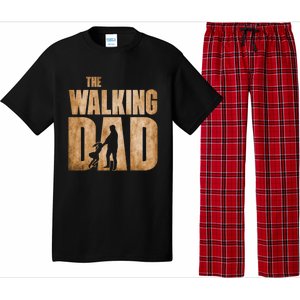 Walking Dad Funny Fathers Day From Daughter Gift Pajama Set