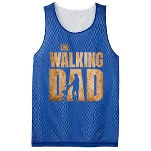 Walking Dad Funny Fathers Day From Daughter Gift Mesh Reversible Basketball Jersey Tank