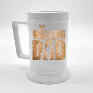 Walking Dad Funny Fathers Day From Daughter Gift Beer Stein