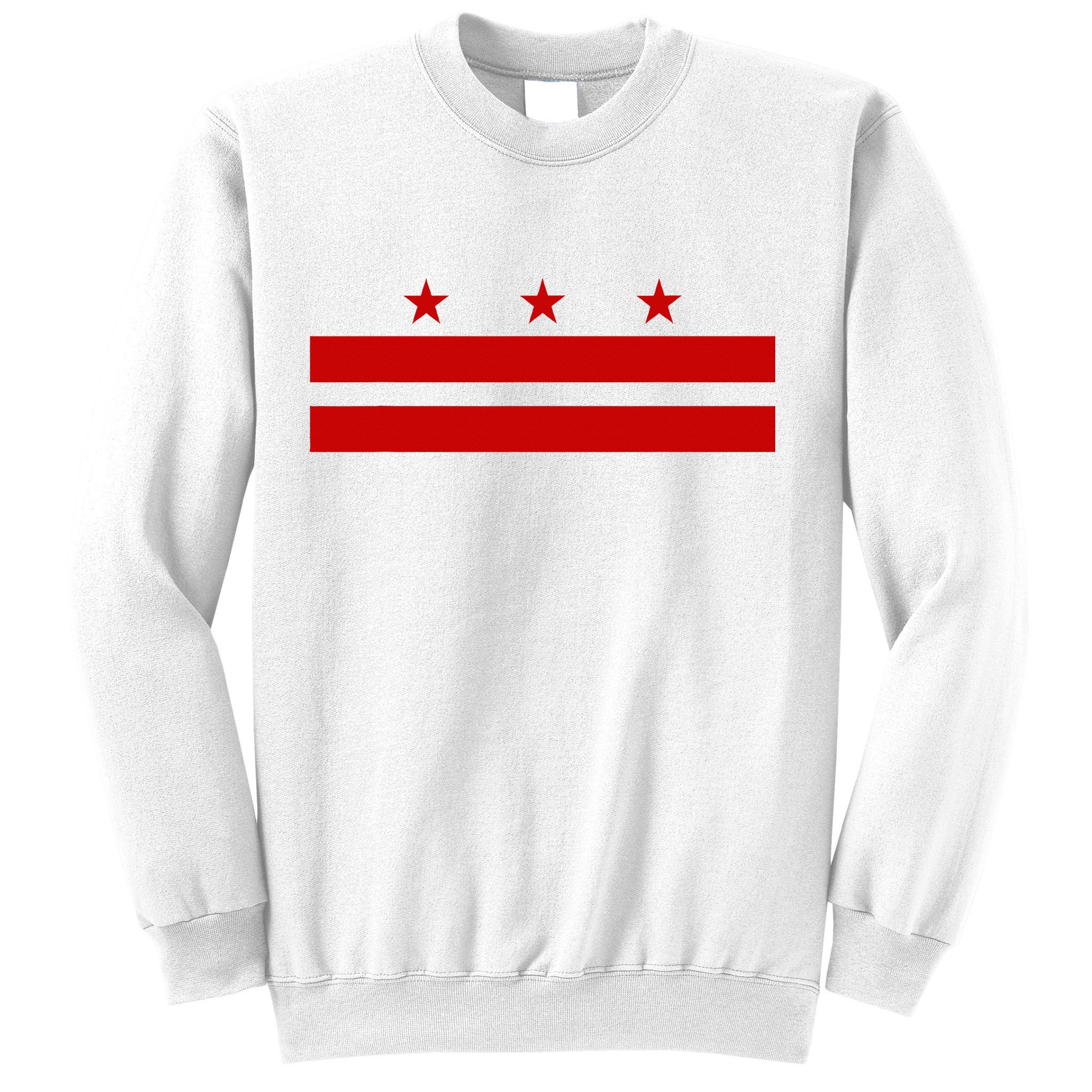 Washington D.C. Flag A Capital City Sweatshirt