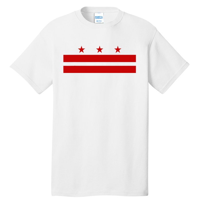 Washington D.C. Flag A Capital City Tall T-Shirt