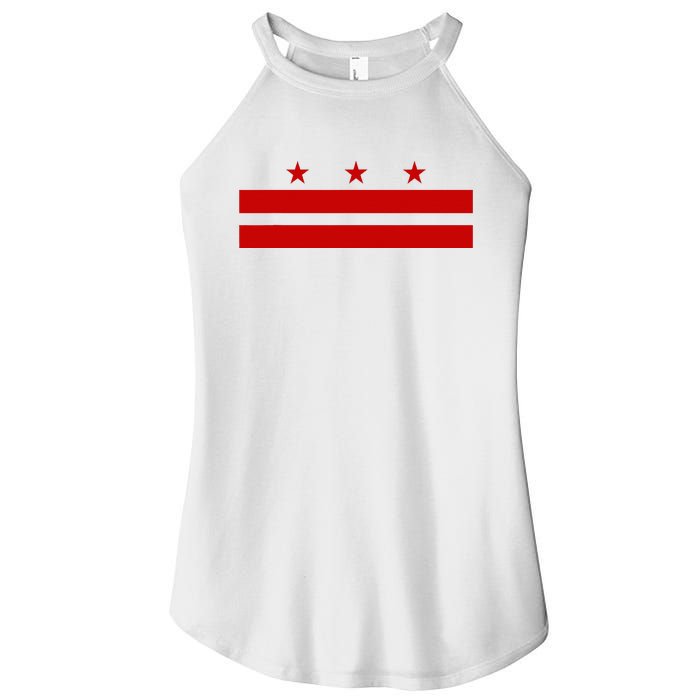 Washington D.C. Flag A Capital City Women’s Perfect Tri Rocker Tank