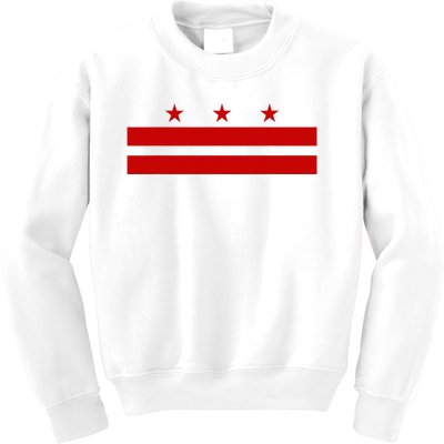 Washington D.C. Flag A Capital City Kids Sweatshirt