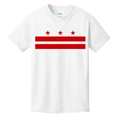 Washington D.C. Flag A Capital City Kids T-Shirt