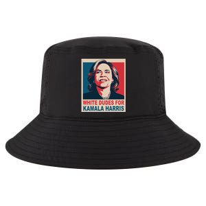 White Dudes For Kamala Harris 2024 Gift Cool Comfort Performance Bucket Hat