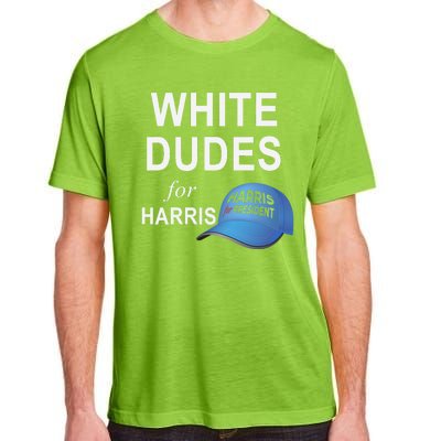 White Dudes For Harris Adult ChromaSoft Performance T-Shirt