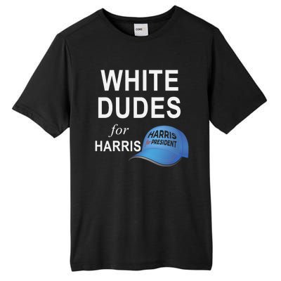 White Dudes For Harris Tall Fusion ChromaSoft Performance T-Shirt