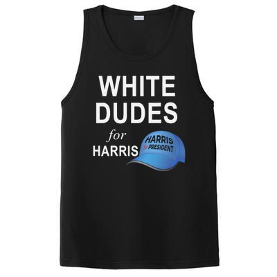 White Dudes For Harris PosiCharge Competitor Tank