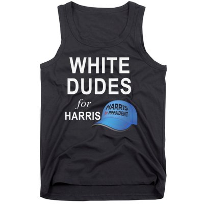 White Dudes For Harris Tank Top