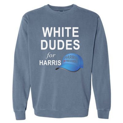 White Dudes For Harris Garment-Dyed Sweatshirt