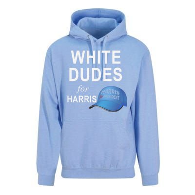 White Dudes For Harris Unisex Surf Hoodie