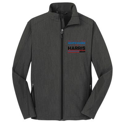 White Dudes For Kamala Harris Core Soft Shell Jacket