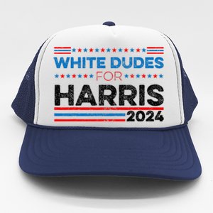 White Dudes For Kamala Harris Trucker Hat