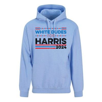 White Dudes For Kamala Harris Unisex Surf Hoodie