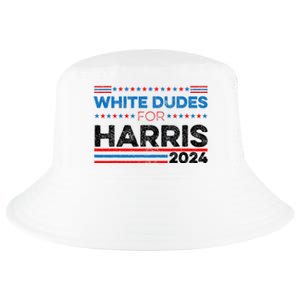 White Dudes For Kamala Harris Cool Comfort Performance Bucket Hat