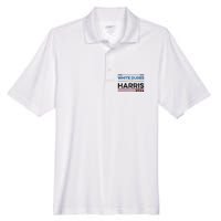 White Dudes For Kamala Harris Men's Origin Performance Piqué Polo