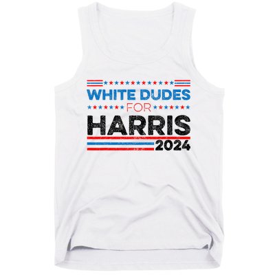 White Dudes For Kamala Harris Tank Top