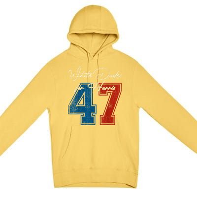 White Dudes For Harris Kamala 47th President Usa Election Premium Pullover Hoodie