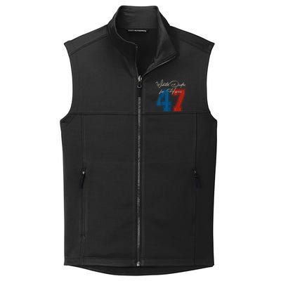 White Dudes For Harris Kamala 47th President Usa Election Collective Smooth Fleece Vest