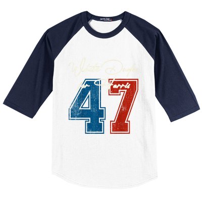 White Dudes For Harris Kamala 47th President Usa Election Baseball Sleeve Shirt