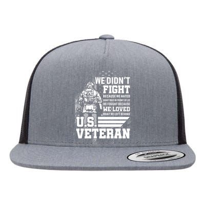 We Didnt Fight Flat Bill Trucker Hat