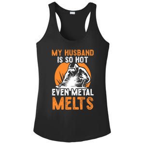 Welding Design For Your Wife Of A Welder Ladies PosiCharge Competitor Racerback Tank