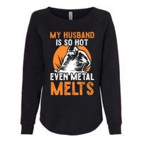 Welding Design For Your Wife Of A Welder Womens California Wash Sweatshirt