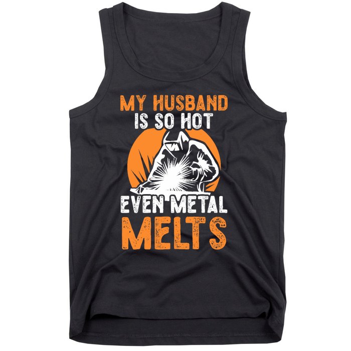 Welding Design For Your Wife Of A Welder Tank Top