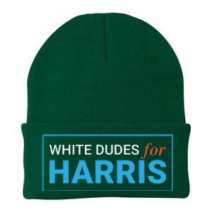 White Dudes For Kamalaharris Knit Cap Winter Beanie