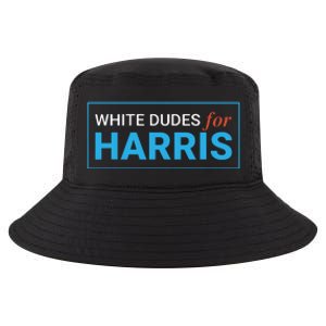 White Dudes For Kamalaharris Cool Comfort Performance Bucket Hat