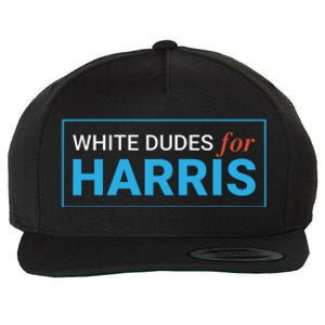 White Dudes For Kamalaharris Wool Snapback Cap