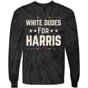 White Dudes For Harris Tie-Dye Long Sleeve Shirt