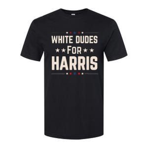 White Dudes For Harris Softstyle CVC T-Shirt