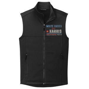 White Dudes For Harris 2024 For President Collective Smooth Fleece Vest