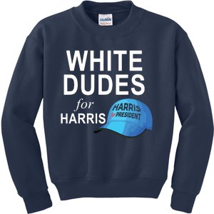 White Dudes For Harris Kids Sweatshirt