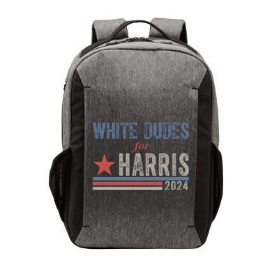 White Dudes For Harris 2024 Vintage Election Vector Backpack