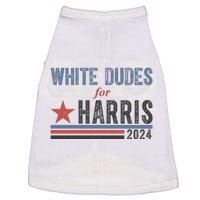 White Dudes For Harris 2024 Vintage Election Doggie Tank