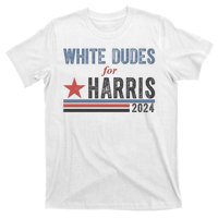 White Dudes For Harris 2024 Vintage Election T-Shirt