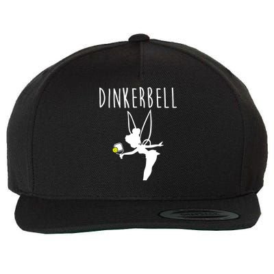 Wo Dinkerbell Funny Pickleball Wool Snapback Cap