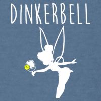 Wo Dinkerbell Funny Pickleball Garment-Dyed Sweatshirt