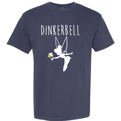 Wo Dinkerbell Funny Pickleball Garment-Dyed Heavyweight T-Shirt